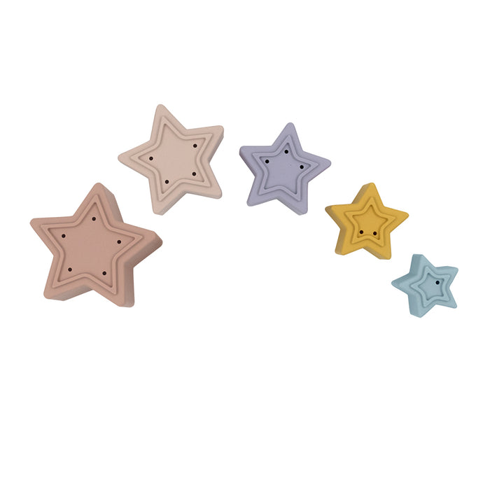 Playground by Living Textiles | Silicone Nesting Stars - Multi