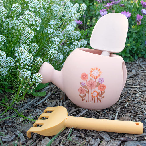 Playground by Living Textiles | My First Gardening Set - Blush Flowers - Lozza’s Gifts & Homewares 