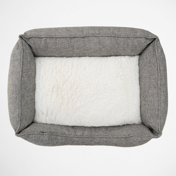 Lolli Living | Rectangle Lounger Pet Bed - Grey