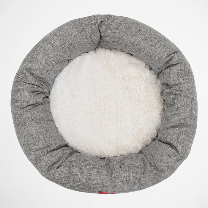 Lolli Living | Donut Lounger Pet Bed - Grey