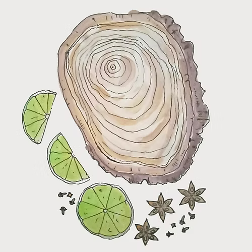 Inoko Australia Concrete Rusti Candle Vessel & 2 Refills – Small