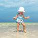i.play Bow Tankini Swimsuit Set with Snap Reusable Absorbent Swim Diaper - Light Aqua Sailboat Sea - Lozza’s Gifts & Homewares 