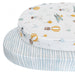 2pk Oval Cot Fitted Sheets - Up Up & Away - Lozza’s Gifts & Homewares 