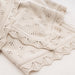 Living Textiles | Bamboo Cotton Heirloom Blanket - Sand - Lozza’s Gifts & Homewares 