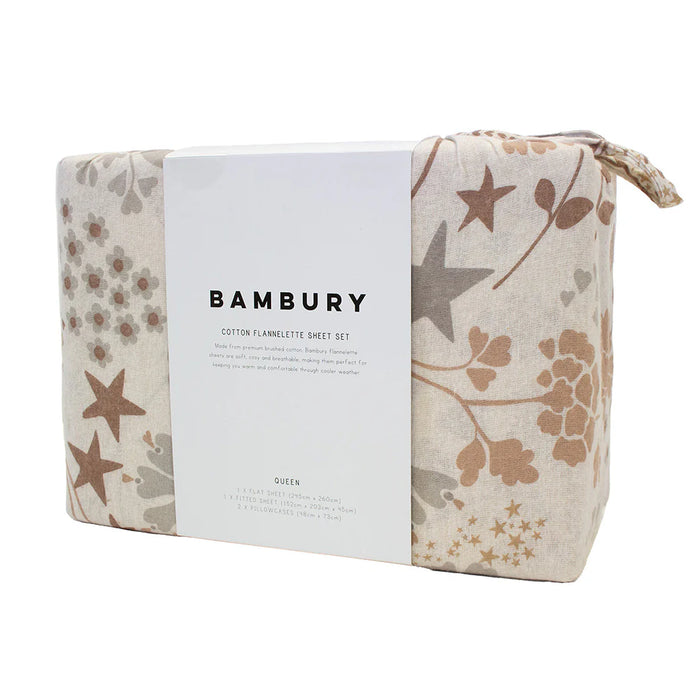 Bambury | Flannelette Sheet Set - Alice