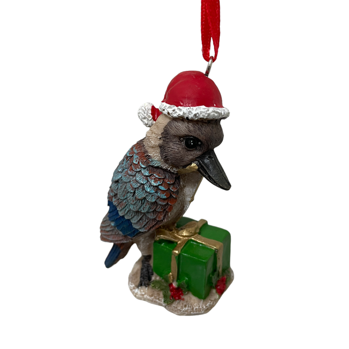 Aussie Christmas Hanging Decoration | Kookaburra 8cm