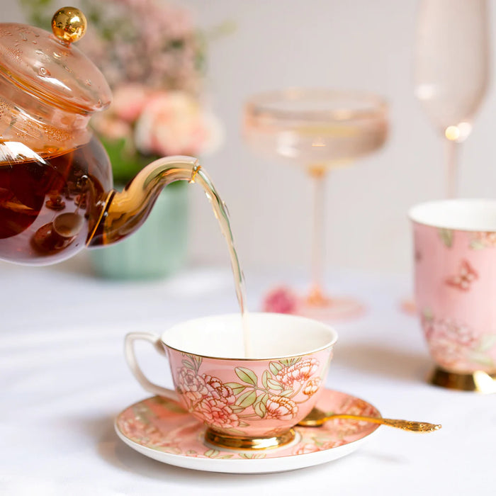 Cristina Re | Teacup & Saucer - Enchanted Butterfly