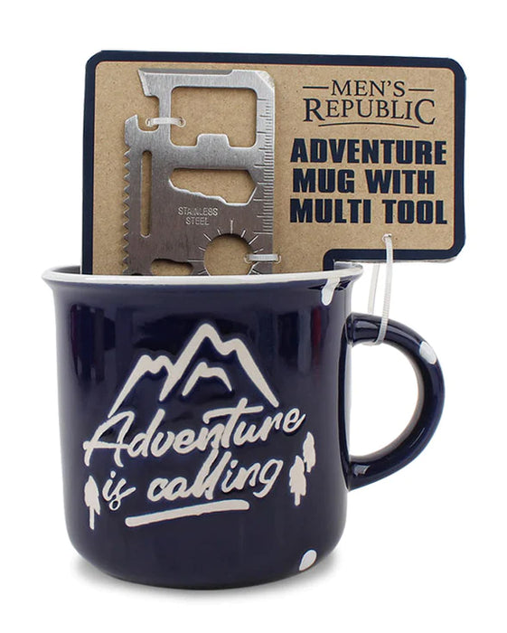 Men's Republic | Adventure Mugs with Tool Gift Set