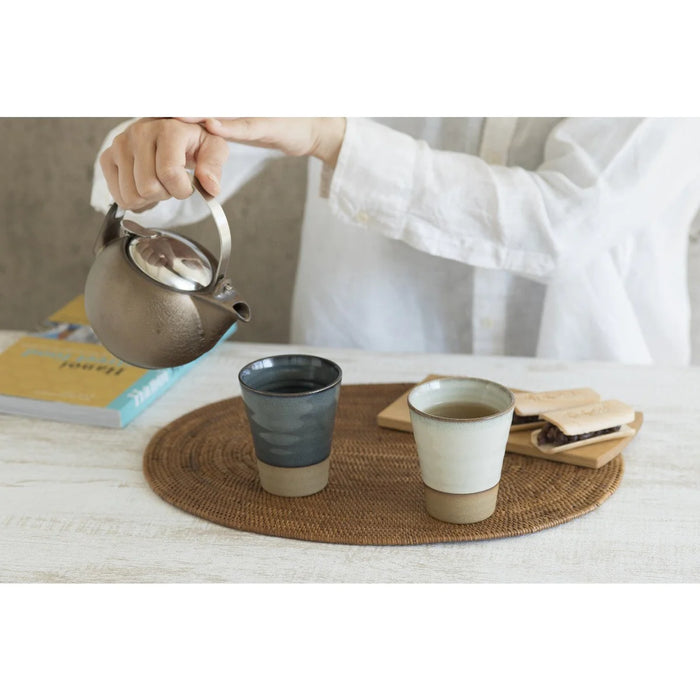 Zero Japan | Kikko Grey Teacup 200ml - Lozza’s Gifts & Homewares 