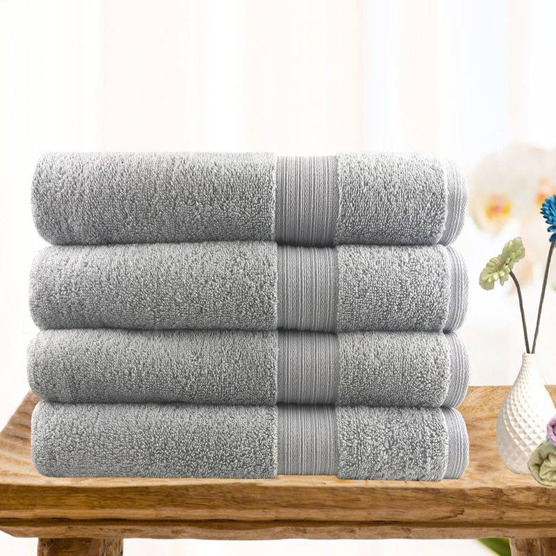 4 Piece Ultra-light Cotton Bath Towels - Lozza’s Gifts & Homewares 