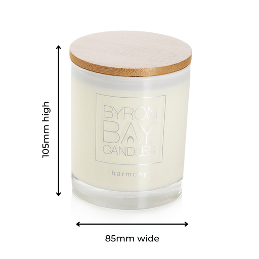 Byron Bay Scented Pure Soy Candles 50hr Gift Boxed - Vanilla Caramel - Lozza’s Gifts & Homewares 