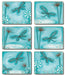 Cinnamon Blue Dragonfly Placemats set 6 - Lozza’s Gifts & Homewares 