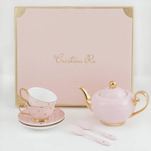 Petite Tea Set Blush - Lozza’s Gifts & Homewares 