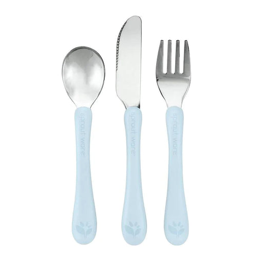 Sprout Ware® Kids’ Stainless Steel Cutlery - Lozza’s Gifts & Homewares 