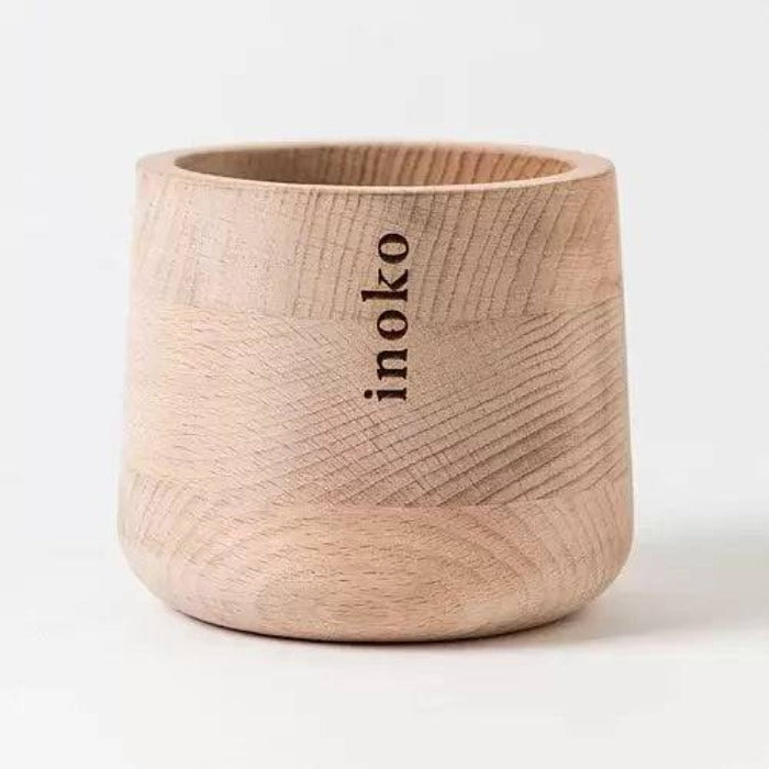 Inoko - Candle Vessel - Timber - Lozza’s Gifts & Homewares 