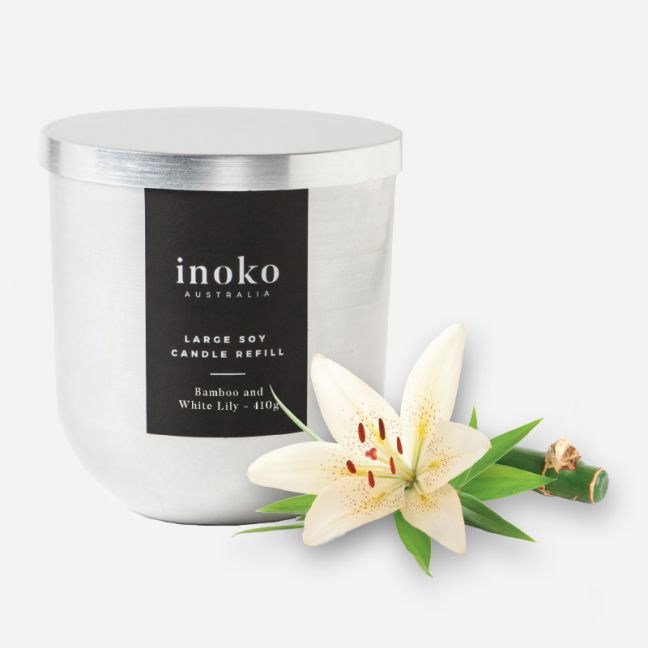 Inoko | Soy Candle Refills - Large - Lozza’s Gifts & Homewares 