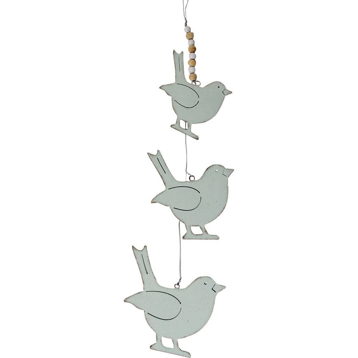Hanging Bird Triple Blue - Lozza’s Gifts & Homewares 