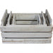 Boxes White Wash S/3 - Lozza’s Gifts & Homewares 