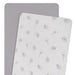 Organic Muslin 2-Pack Bassinet Fitted Sheets - Dandelion Grey - Lozza’s Gifts & Homewares 