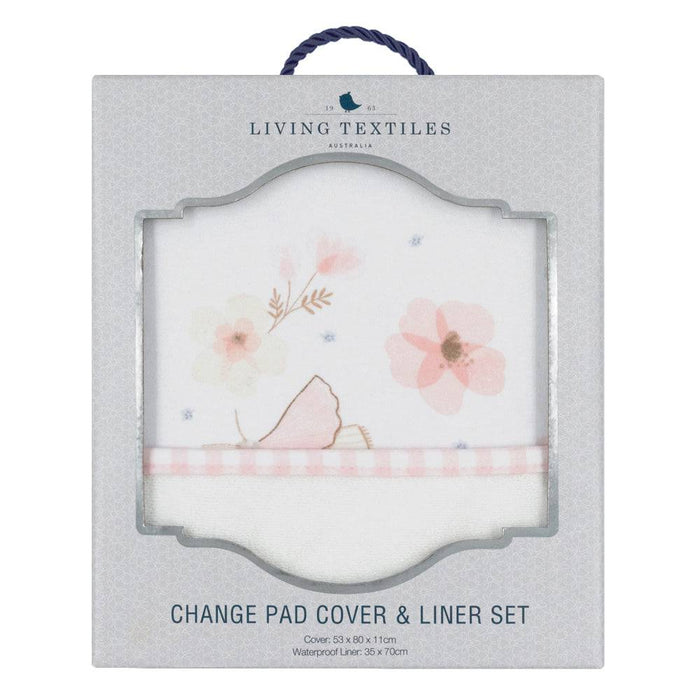 Change Mat Cover and Liner - Butterfly Garden - Lozza’s Gifts & Homewares 