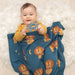 100% Cotton Whimsical Lion Blanket - Lozza’s Gifts & Homewares 