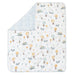 Reversible Quilted Cot Comforter - Up Up & Away - Lozza’s Gifts & Homewares 