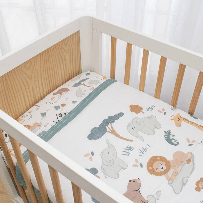 4-piece Nursery Set - Day at the Zoo - Lozza’s Gifts & Homewares 