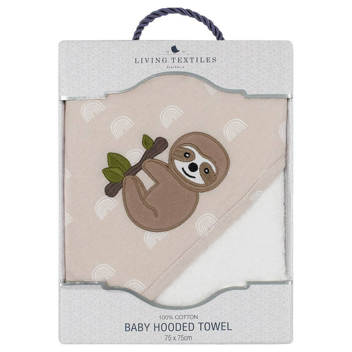 Hooded Towel -  Happy Sloth - Lozza’s Gifts & Homewares 
