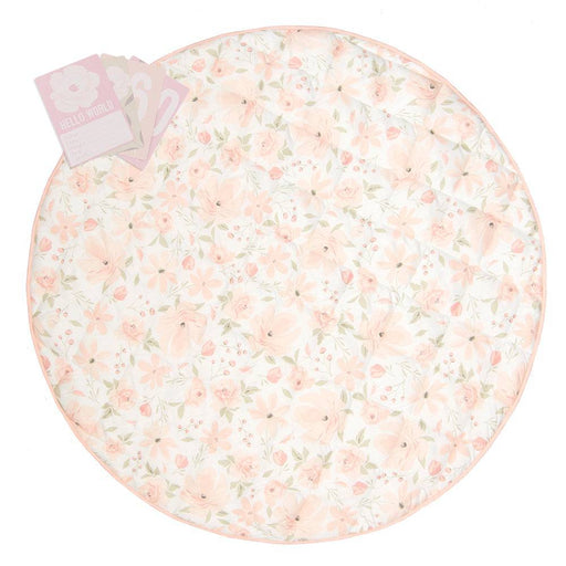 Round Play Mat with Milestone Cards - Meadow - Lozza’s Gifts & Homewares 