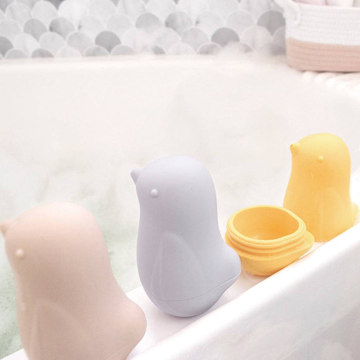 3pk Silicone Squeezy Bath Birds - Lozza’s Gifts & Homewares 