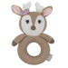 Ava the Fawn Knitted Rattle - Lozza’s Gifts & Homewares 