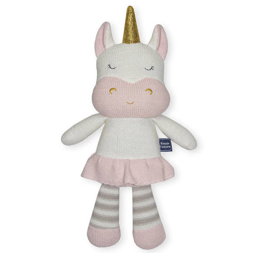 Kenzie the Unicorn Knitted Toy - Lozza’s Gifts & Homewares 