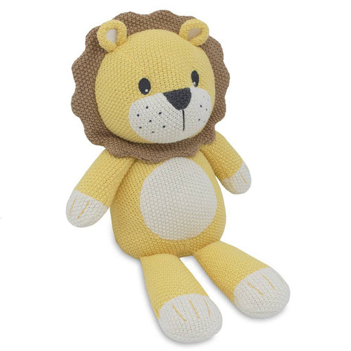 Leo the Lion Knitted Toy - Lozza’s Gifts & Homewares 