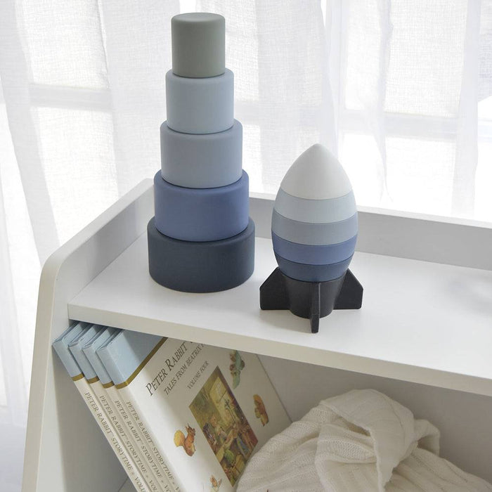 Silicone Rocket Stacking Puzzle - Lozza’s Gifts & Homewares 