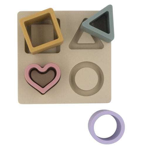 Silicone Shape Puzzle - Rose - Lozza’s Gifts & Homewares 