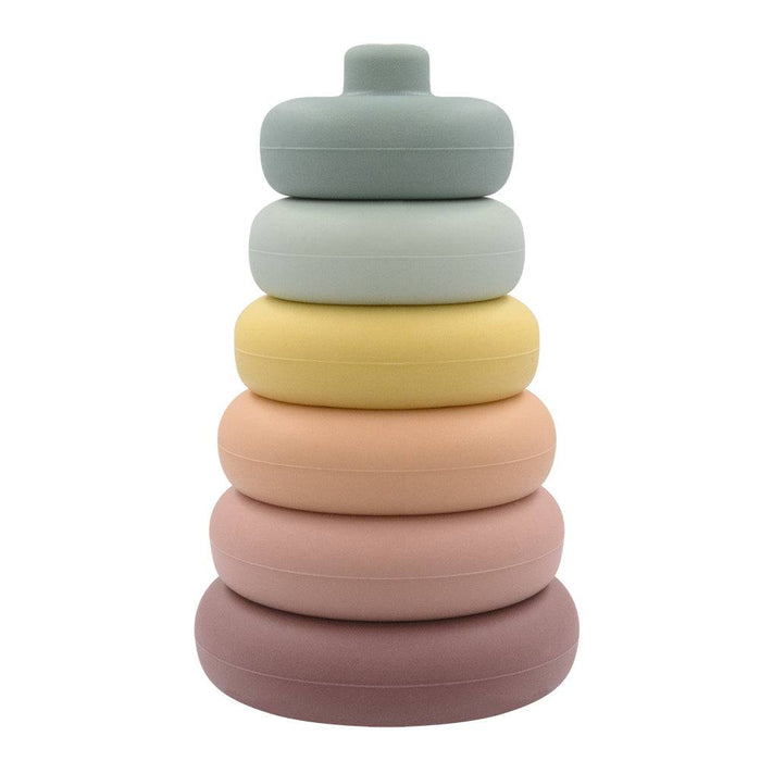 Silicone Stacking Tower - Rings - Lozza’s Gifts & Homewares 