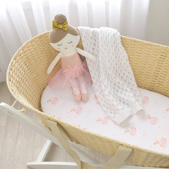 Sophia the Ballerina Knitted Toy - Lozza’s Gifts & Homewares 