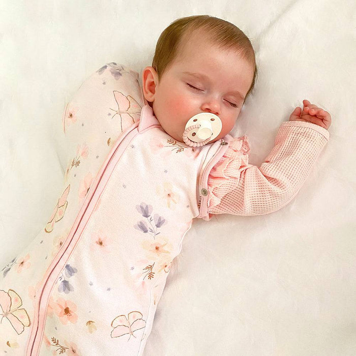 Smart Sleep Zip Up Swaddle 0-3mths 0.2TOG - Butterfly - Lozza’s Gifts & Homewares 