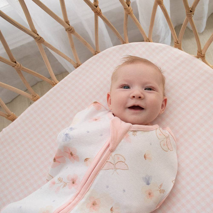 Smart Sleep Zip Up Swaddle 4-12mths 0.2TOG - Butterfly - Lozza’s Gifts & Homewares 