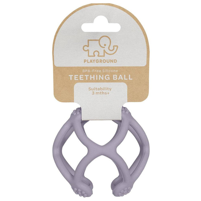 Silicone Teething Ball - Lilac - Lozza’s Gifts & Homewares 