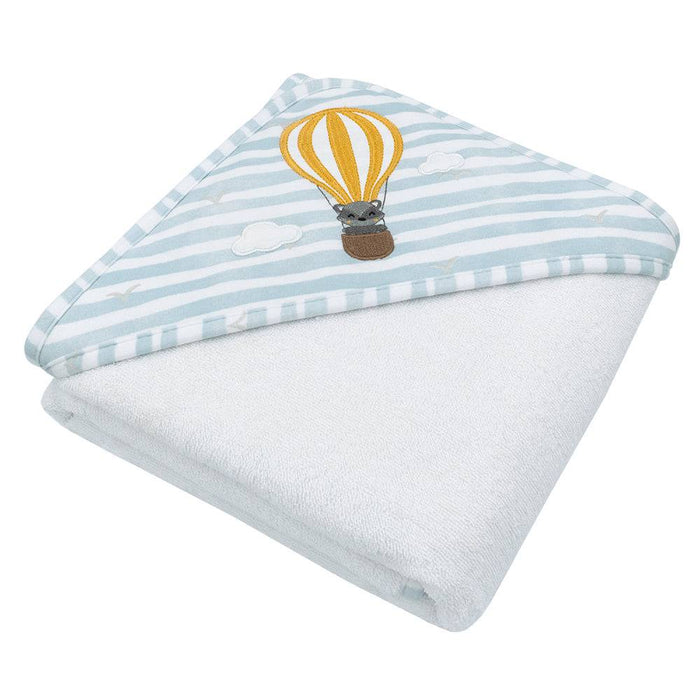 Hooded Towel -  Up Up & Away - Lozza’s Gifts & Homewares 