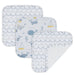 3-Pack Muslin Wash Cloths - Whale of a Time - Lozza’s Gifts & Homewares 