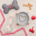 Ceramic Pet Bowl with Stand - Large - Lozza’s Gifts & Homewares 