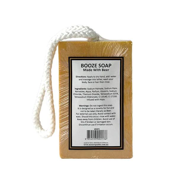 Grooming Booze Soap on a Rope - Lozza’s Gifts & Homewares 