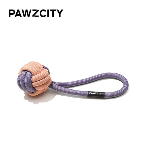 Toy Interactive Pet Rope Ball With Loop - Taro - Lozza’s Gifts & Homewares 