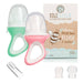 Silicone Food Feeder [2-PACK] with bonus Finger Toothbrush - Lozza’s Gifts & Homewares 