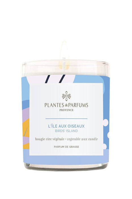 Plantes & Parfums - 180g Handcrafted Perfumed Candle - Bird's Island - Lozza’s Gifts & Homewares 