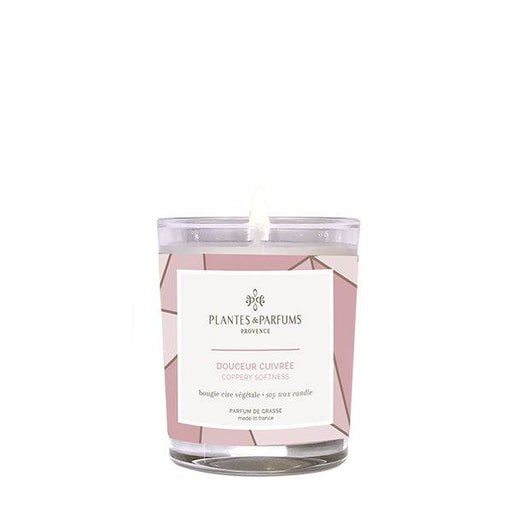 Plantes & Parfums -180g Handcrafted Perfumed Candle - Coppery Softness - Lozza’s Gifts & Homewares 