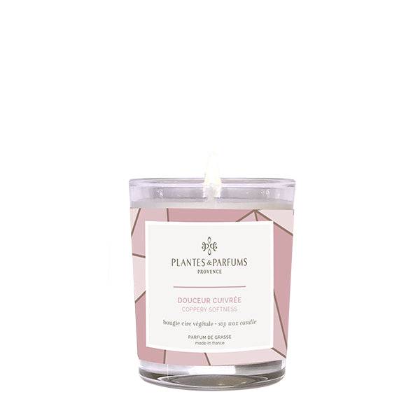Plantes & Parfums -180g Handcrafted Perfumed Candle - Coppery Softness - Lozza’s Gifts & Homewares 