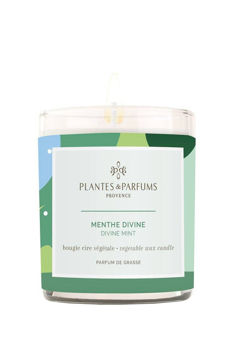 Plantes & Parfums - 180g Handcrafted Perfumed Candle - Divine Mint - Lozza’s Gifts & Homewares 